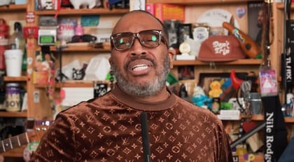 Marvin Sapp brings the good news to NPR’s Tiny Desk