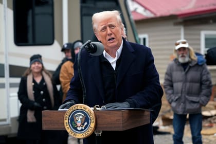 Trump proposes ‘getting rid of FEMA’ while touring disaster areas